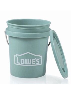 Lowe’s Mini Teal Bucket